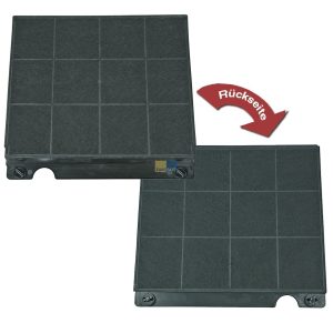 Filtro Carboni Attivi cappa aspirante Filtro 230 x 210 mm come elica Model 15 AEG/Electrolux 902979381/8 Typ15 e3cfe15
